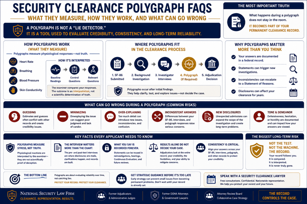 Security Clearance Polygraph FAQs: What They Measure, How They Work ...