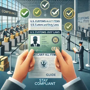 do you have to declare cigarettes at us customs U.S. Prohibited Items Checklist - Entry Guide How Global Entry Holders Can